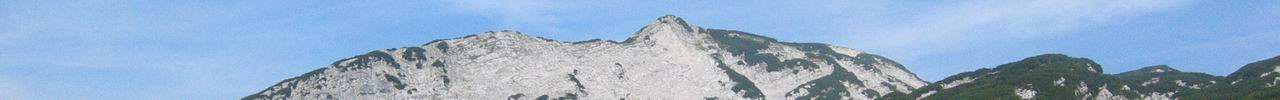 Gro�er H�llkogel (1882m) von der Haselwaldgasse aus gesehen.