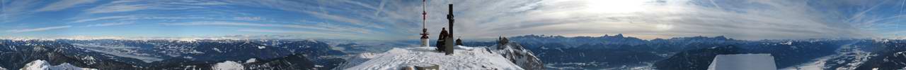 360� Panorama vom Dobratsch Gipfel.