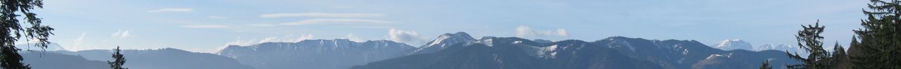 Blick vom R�cken nach S�den auf den Oisberg.