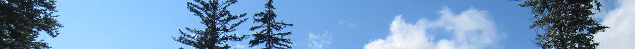 Blauer Himmel und Wolken wechseln einander w�hrend der gesamten Tour ab.